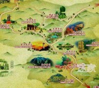 贵港景点地图(长沙景点地图)