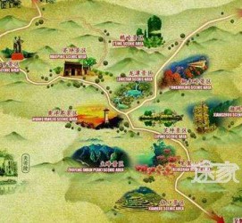 贵港景点地图(长沙景点地图)